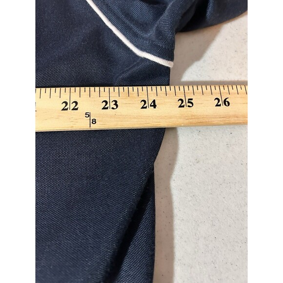 Ecko Unlmtd Embroidered Zippered Track Sweater Mens XL Navy - Picture 4 of 6